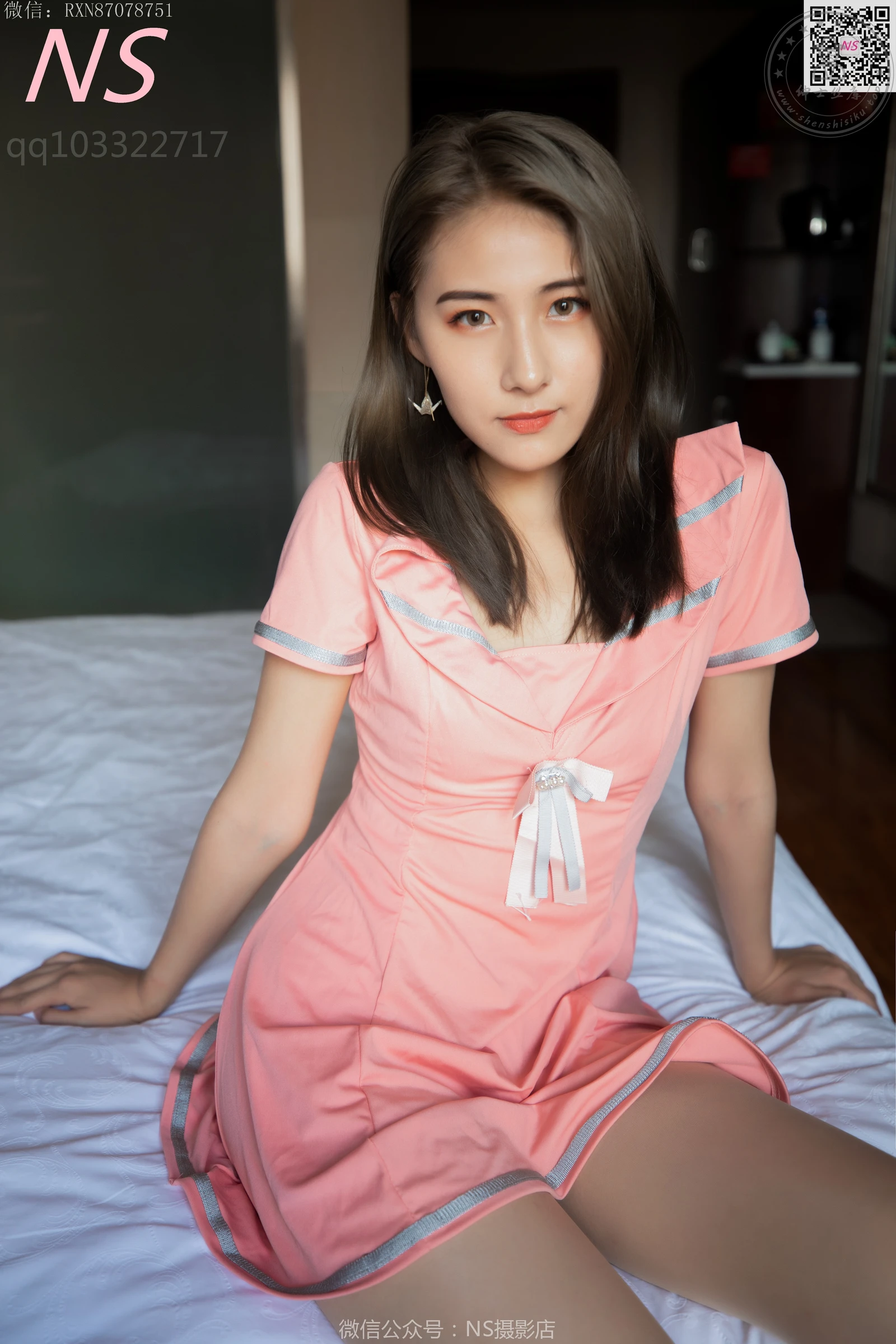 纳丝摄影 NO.172 小允儿 粉嫩睡裙 [78P+560M]