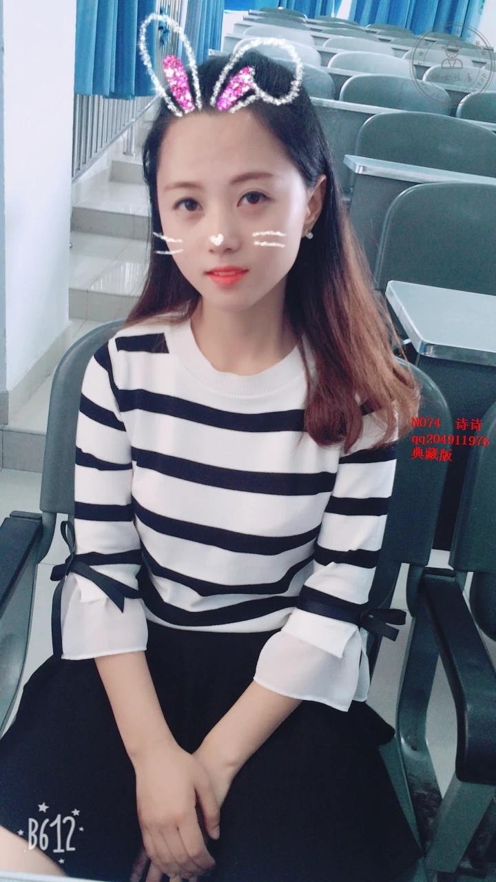 纳丝摄影 NO.074 诗诗教室丝摄 [75P+38M]