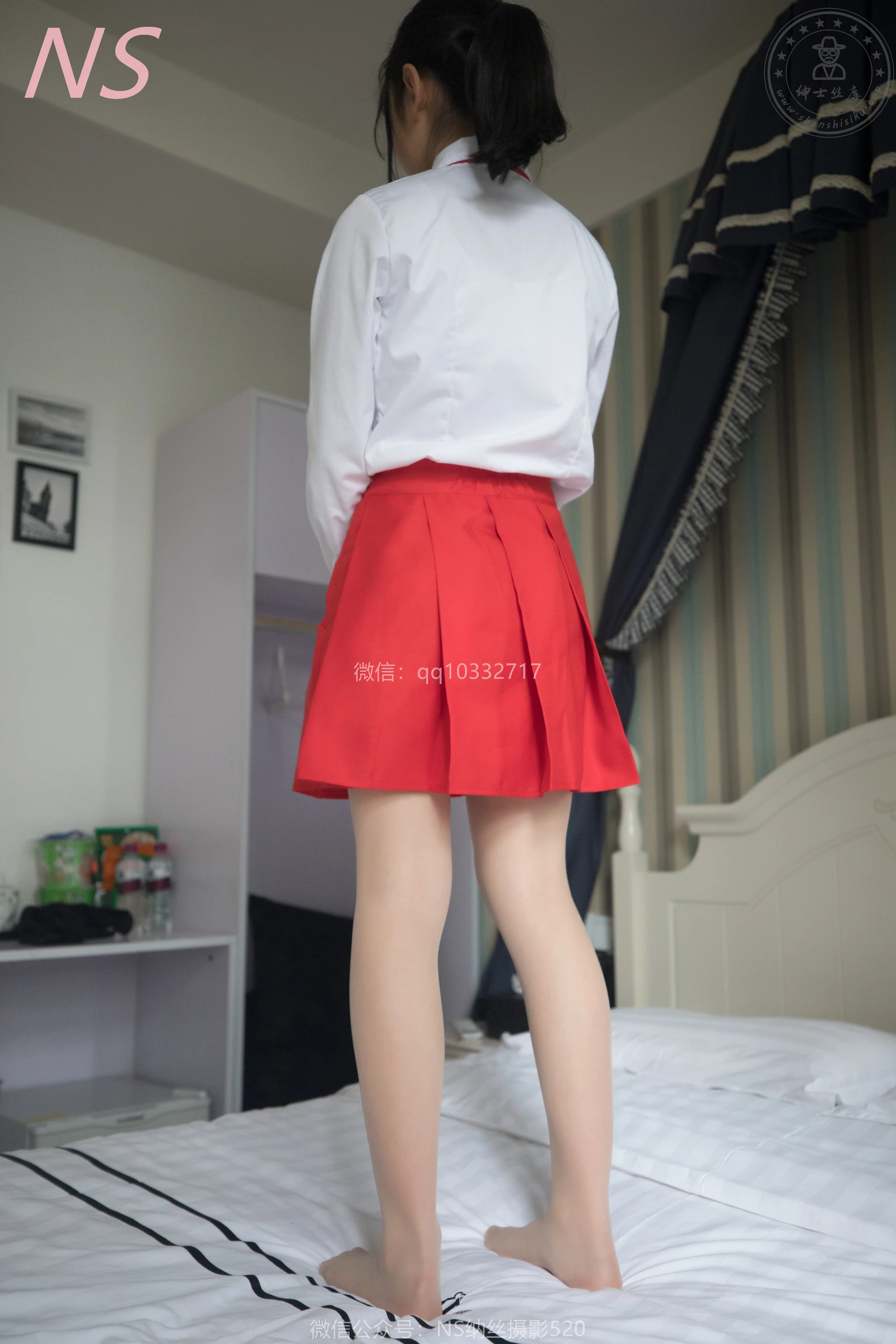 纳丝摄影 NO.181 小莉 可爱学妹JK制服 [52P+334M]