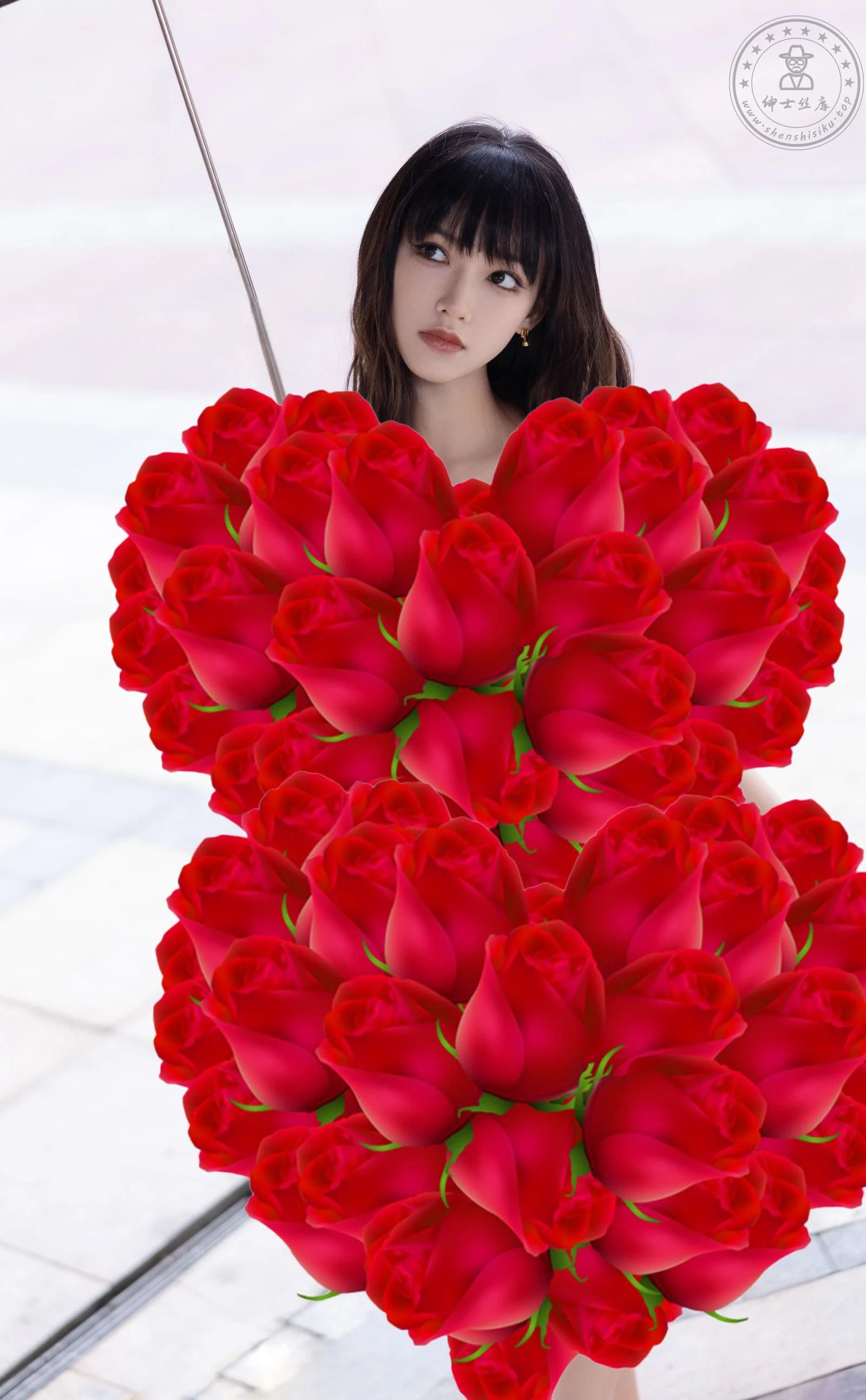 AI原图去衣 程潇【34p】
